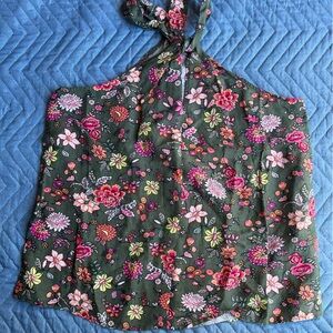 LOFT Multicolor Floral Top